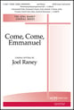 Come, Come, Emmanuel SATB choral sheet music cover